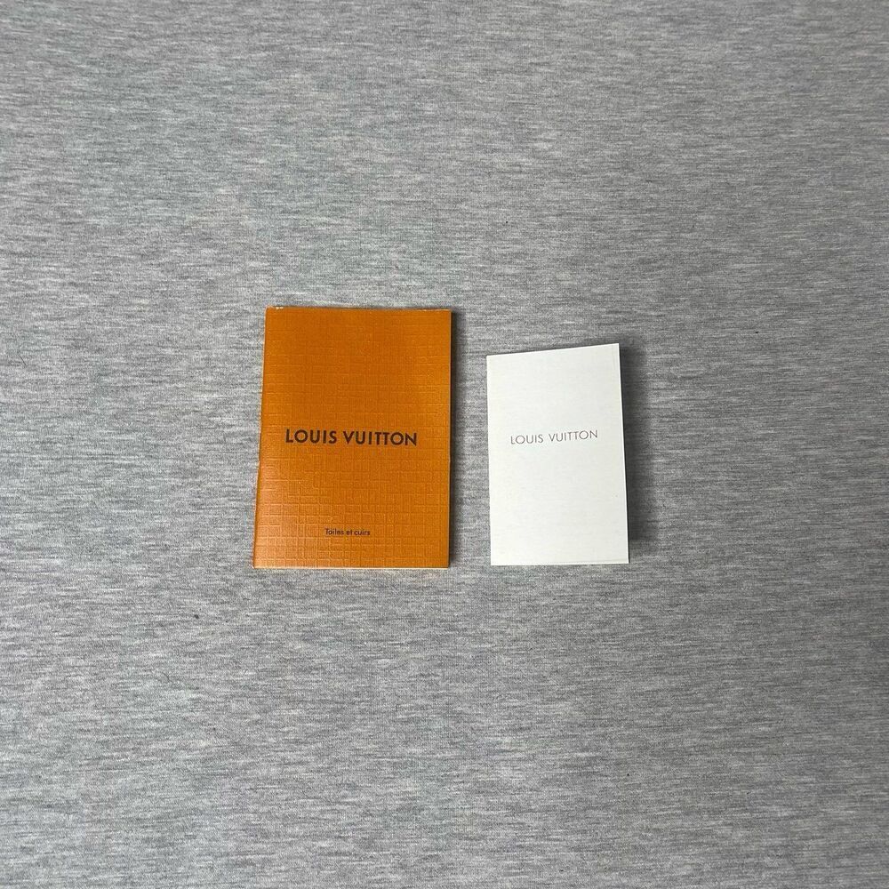 Louis Vuitton Small Description Booklet